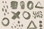 Gouache Stamp Brushes Pack, a Brush Add-On by Andreen (Thumbnail 5 of 6)