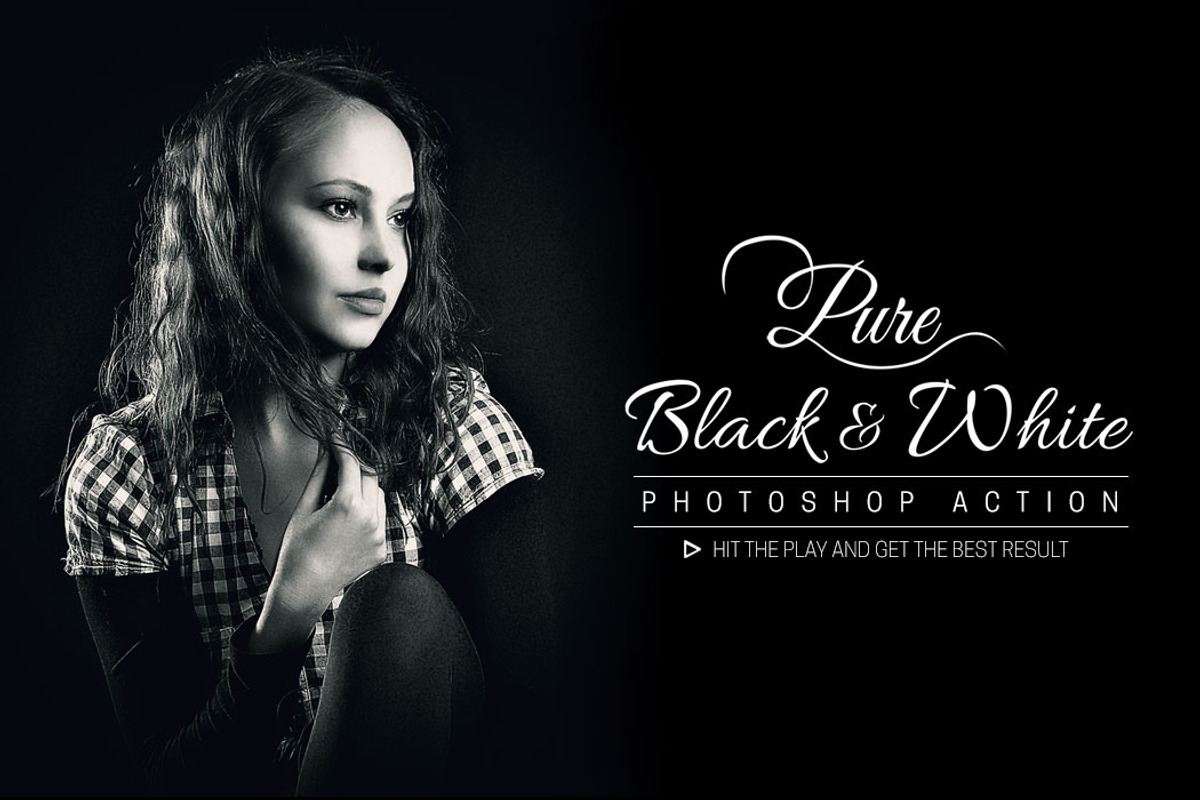 Pure Black and White, an Action Add-On by Briell Design (Photo 1 of 14)