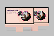 High-Quality IMac Mockup, a Wearable Device Mockup by safrizalstudio (Thumbnail 2 of 4)