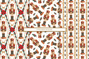Vintage Christmas Painted Patterns 2, a Pattern Graphic by Euonia Meraki (Thumbnail 2 of 6)