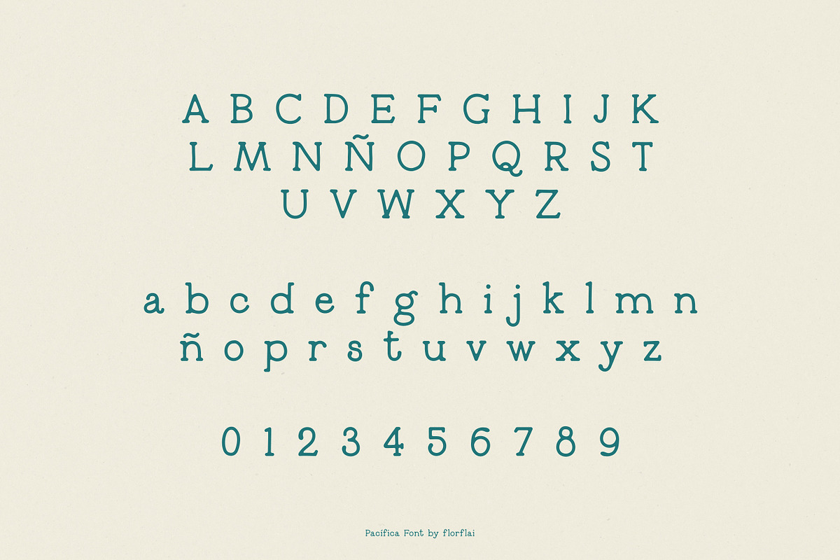 Pacífica, a Handwritten Font by Florflai (Photo 3 of 5)