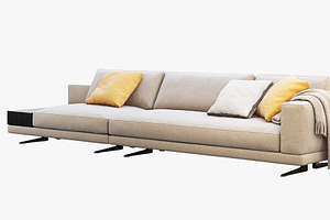 Mondrian Modular Sofa 3d Model