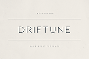 Driftune – Sans Serif Typeface, a Sans Serif Font by Only Fonts (Thumbnail 1 of 11)