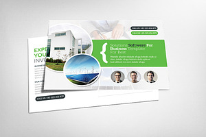 Business Postcard, a Business Card Template by Graphic Templates
