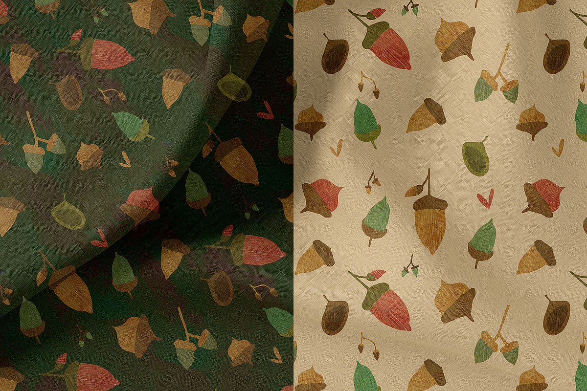 forest animals watercolor, a Pattern Graphic by watercolor kamill (Photo 11 of 12)