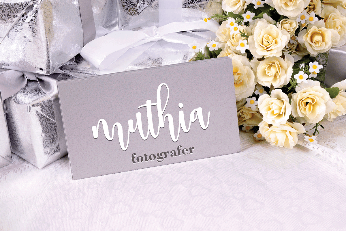 Myhope, a Script Font by Letter-P (Photo 4 of 7)