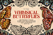 Whimsical Butterflies Boho Aesthetic, an Animal Illustration by Ink Stories (Thumbnail 1 of 15)