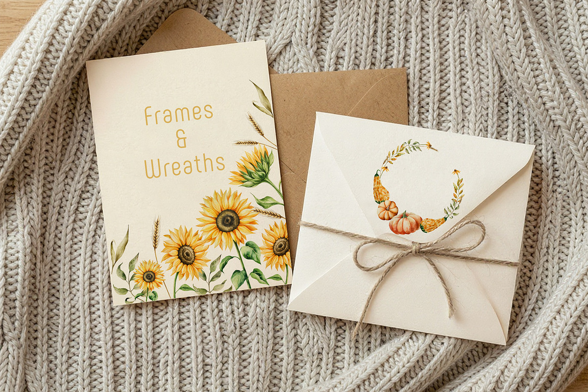 COSY AUTUMN - Watercolor collection, a Seasonal Illustration by Navenzeles (Photo 5 of 14)