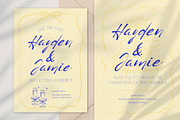 Elegant Canva Wedding Invite Suite, a Templates & Theme by StudioSage (Thumbnail 2 of 5)