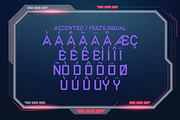 Zerostrow Futuristic Display, a Sans Serif Font by mesuka (Thumbnail 7 of 8)
