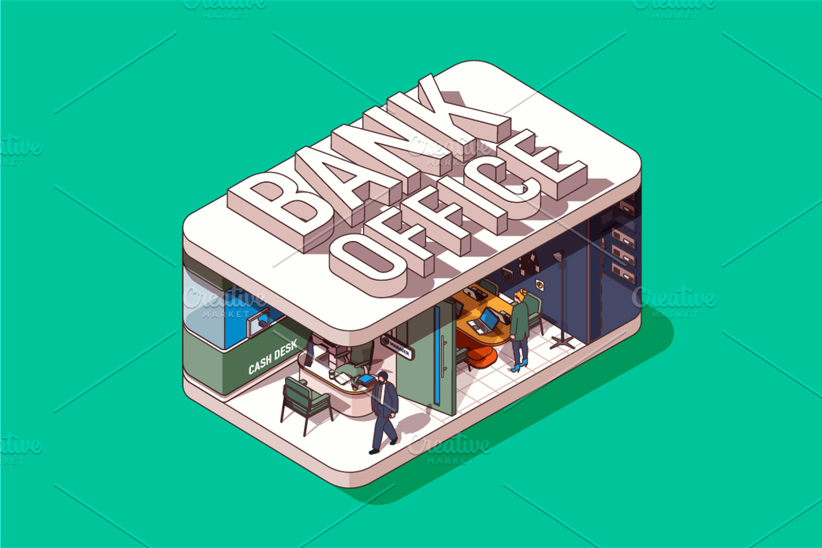Isometric Concept Illustrations, a Finance Illustration by alexdndz (Photo 3 of 16)