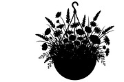 Charming flower basket wall art, an Illustration by Amazin_art (Thumbnail 23 of 32)