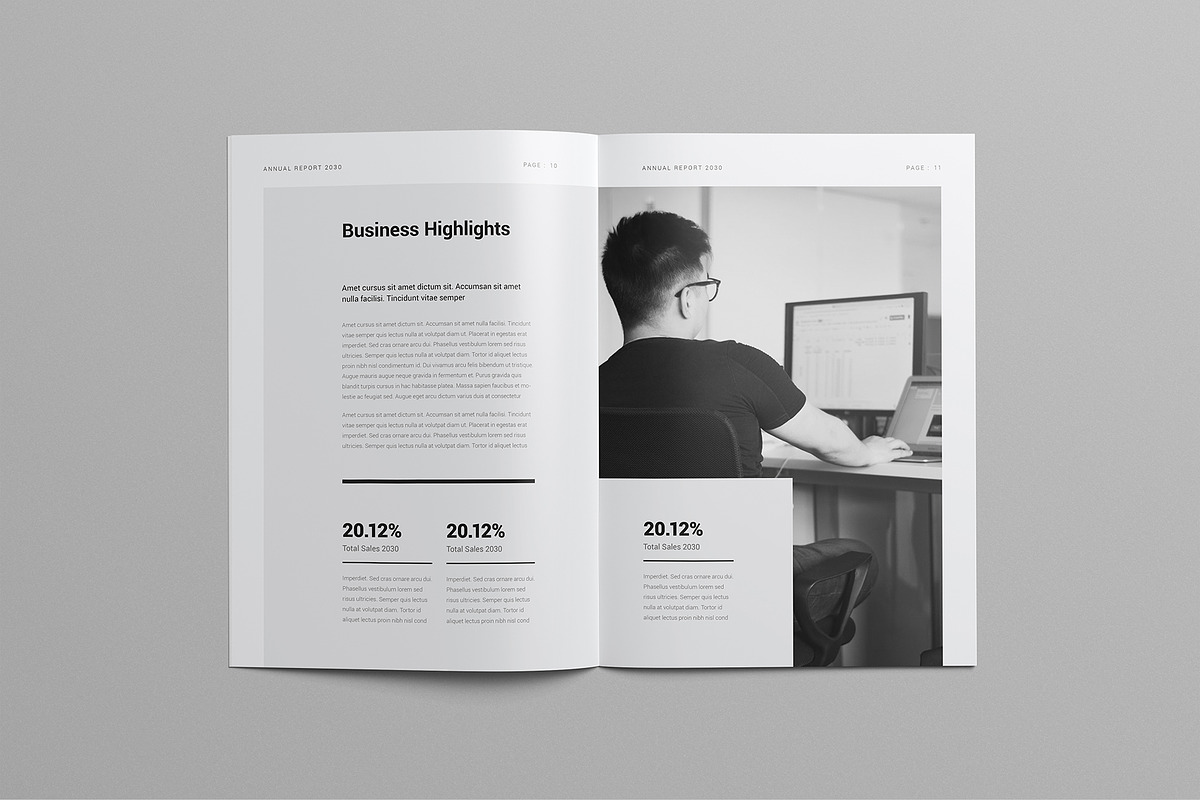 Annual Report | Canva & InDesign preview 6