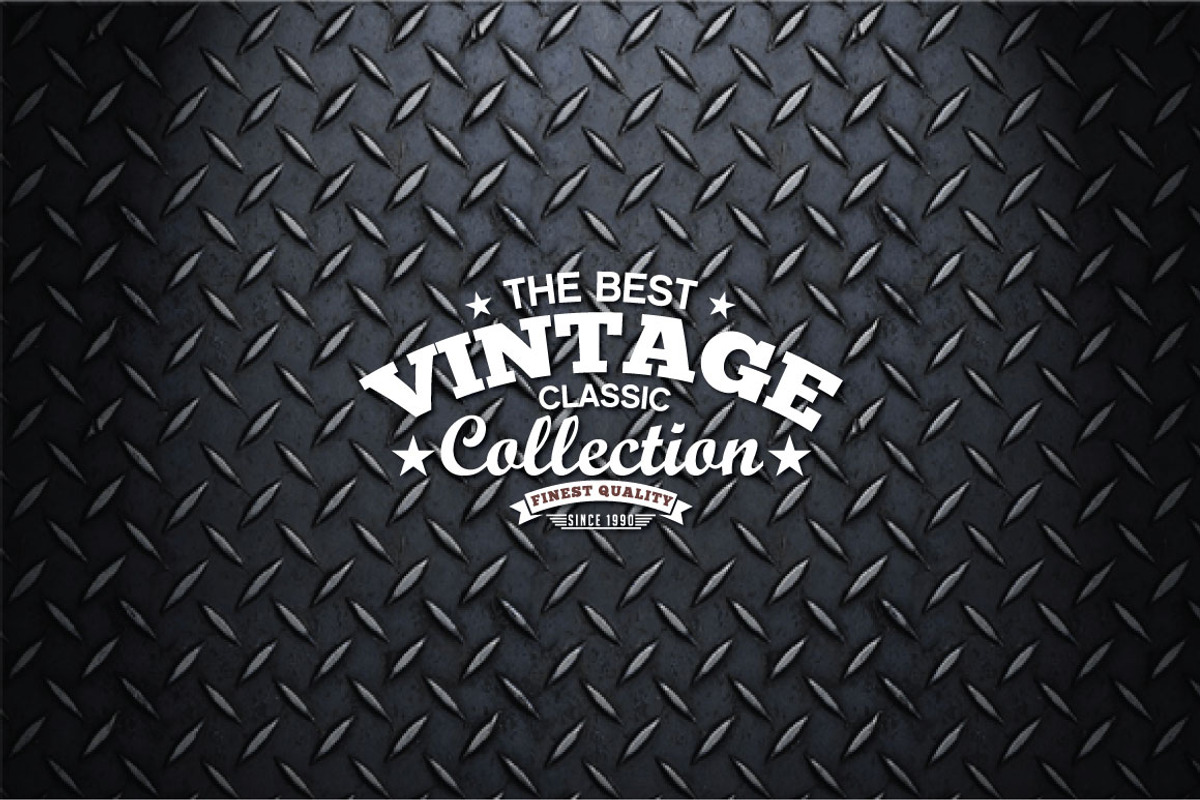 10 Vintage Badges and Logos Vol4, a Branding & Logo Template by shazi (Photo 7 of 11)