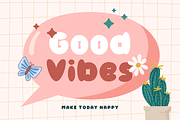 BUBBLELAND, a Handwritten Font by Mozatype (Thumbnail 4 of 10)