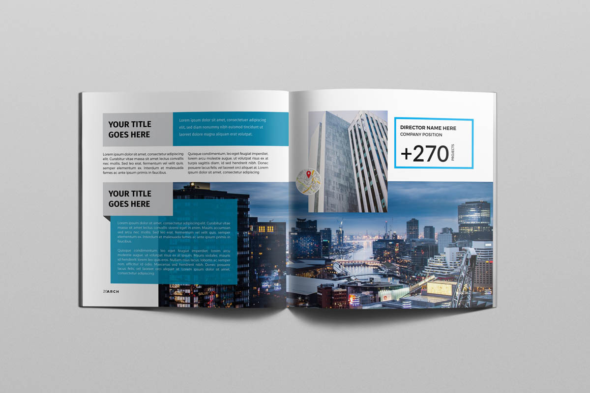 Square Realestate/Architecture Broch, a Brochure Template by New Lines (Photo 11 of 13)