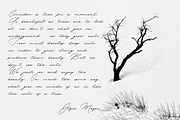 Melancholy Elegant Font, a Handwritten Font by AnMark (Thumbnail 4 of 12)