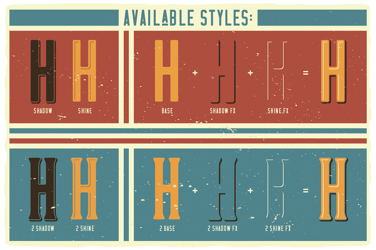Beer Time Label Font, a Font by VozzyStock (Photo 4 of 9)