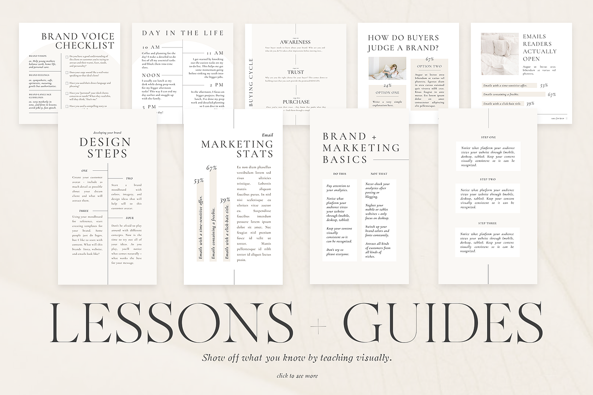 Soft Social Media Brand Templates, a Social Media Template by FEM Creative Studio (Photo 5 of 8)