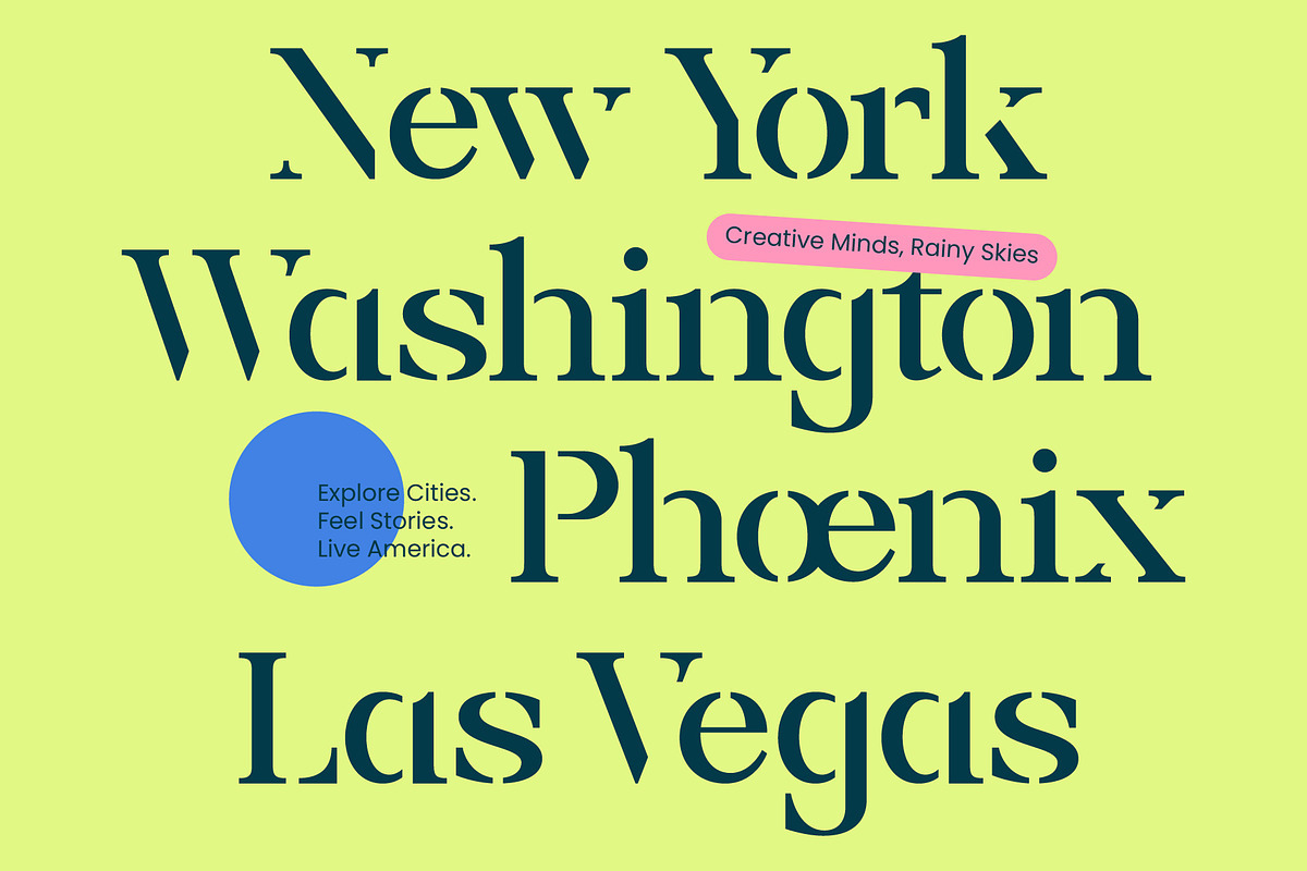 Prodes Bold Stencil Serif, a Serif Font by AmorfaType (Photo 7 of 11)