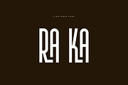Erangoja - Unique Condensed Font, a Sans Serif Font by QR Design Studio (Thumbnail 7 of 8)