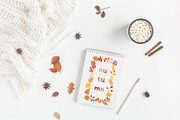 AUTUMN cozy fall season graphic set, a Seasonal Illustration by Madiwaso (Thumbnail 11 of 12)