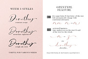 Dorothy Clark Script, a Script Font by Letterhend Studio (Thumbnail 2 of 9)