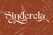 Sinderela Luxury Serif, a Serif Font by Cruzine (Thumbnail 1 of 9)