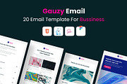 20 Uniq Email Template for Bussiness, an Email Template by Minialis (Thumbnail 1 of 5)