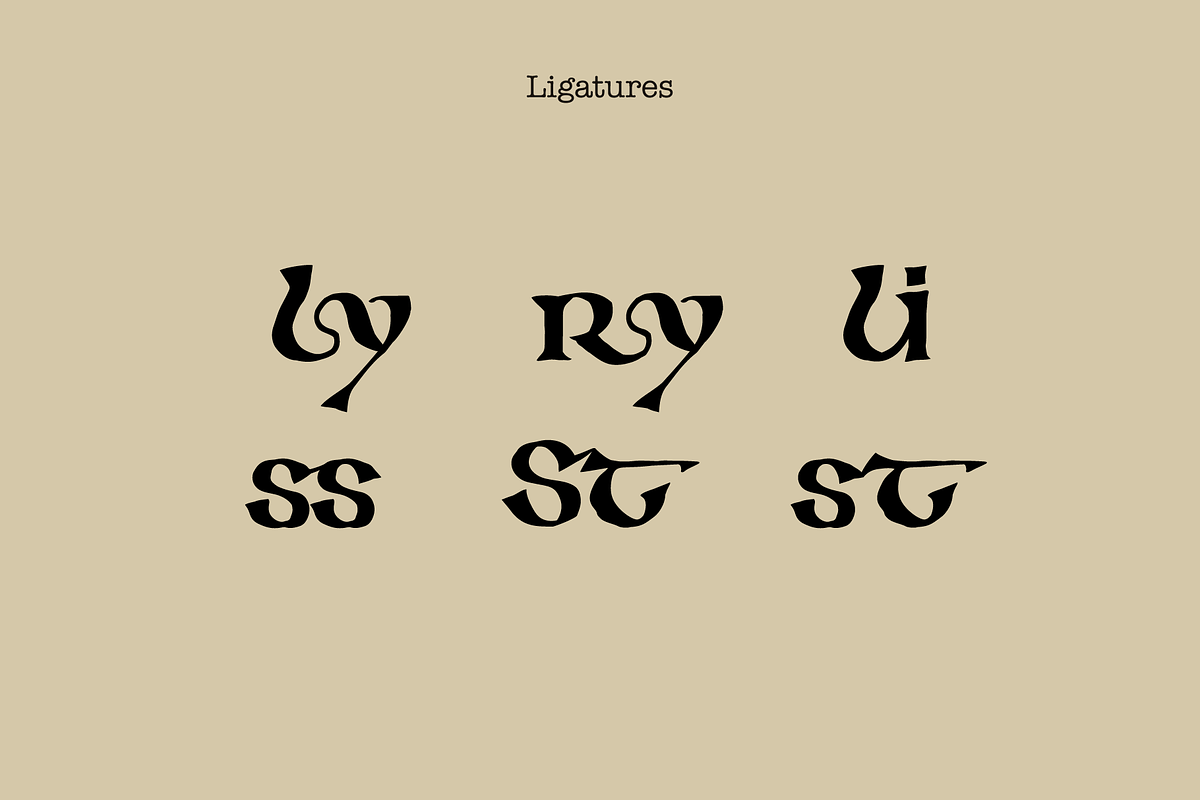 Lindisfarne Script font, a Script Font by kaer_shop (Photo 13 of 18)