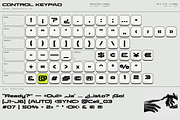 Apexor Futuristic Geometric Display, a Sans Serif Font by HipFonts (Thumbnail 14 of 17)