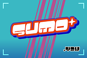 Sumo Y2K Display Font (2 styles), a Font by SelfBuild Type (Thumbnail 1 of 6)