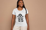 Folk Art Flower Elements, an Object Graphic by Pattern Whimsy (Thumbnail 6 of 6)