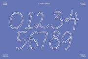 CS Lydia Dashed, a Script Font by Craft Supply Co. (Thumbnail 6 of 8)
