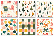 Christmas Hand Painted Digital Paper, a Texture Graphic by Dream Creation (Thumbnail 6 of 7)
