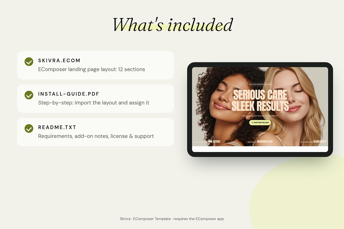 Skivra - Shopify EComposer Template, a Shopify Template by Boost Convert (Photo 3 of 11)