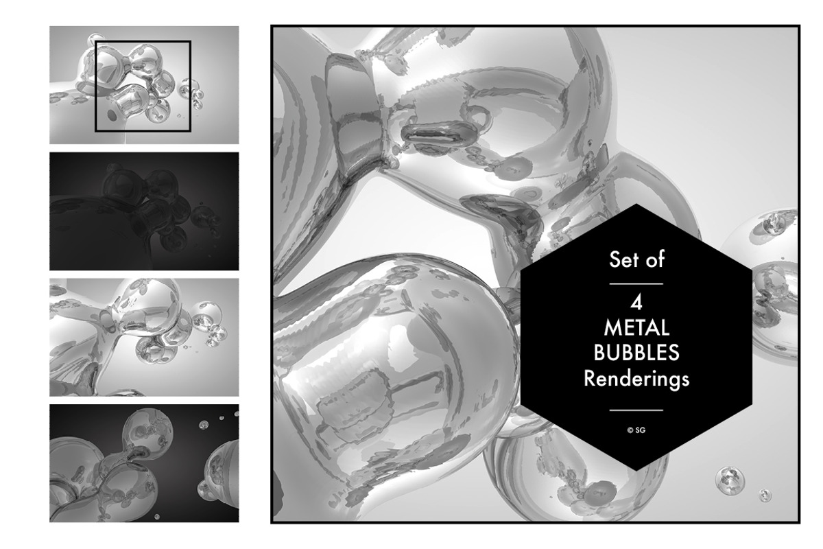 Metal Bubbles, a Graphic by helloSG (Photo 2 of 4)