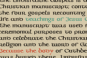 Lindisfarne Script font, a Script Font by kaer_shop (Thumbnail 10 of 18)