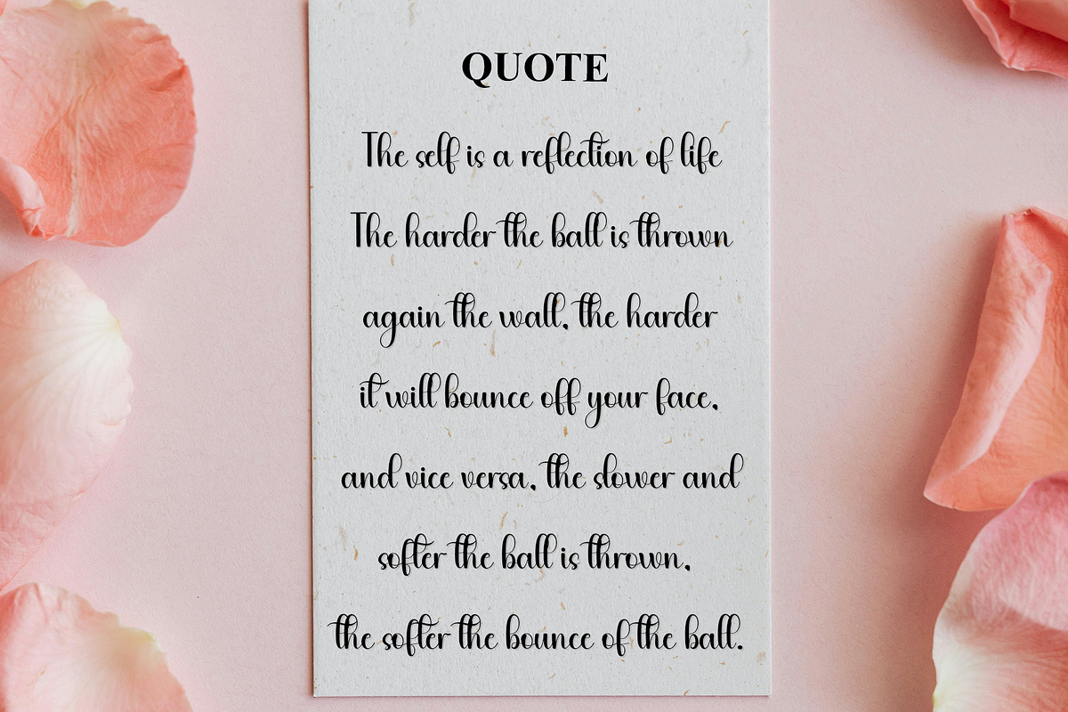 Vintage, a Handwritten Font by InermediaSTUDIO (Photo 8 of 8)