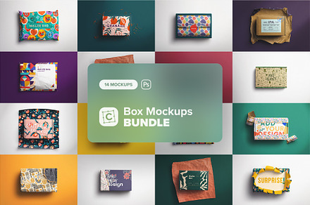 Box Mockups Bundle