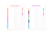 Weekly Schedule Planner Template, a Marketing Template by CubicSpace (Thumbnail 4 of 4)