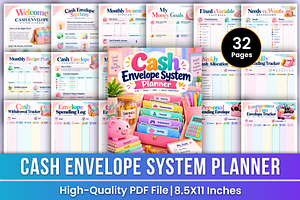 Cash Envelope System Planner | Cash