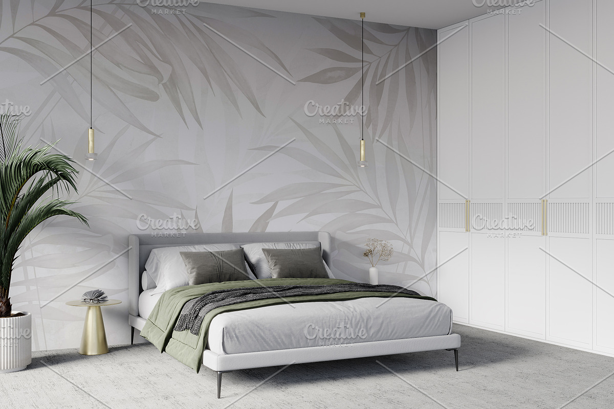 Wallpaper mockup - luxury & minimal, a Household Mockup by Hunny Badger (Photo 5 of 9)