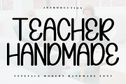 Teacher Handmade, a Serif Font by InermediaSTUDIO (Thumbnail 1 of 7)