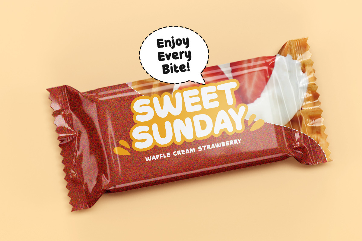 Cutie Molly - Fun Display Typeface, a Font by Littlehand (Photo 5 of 9)