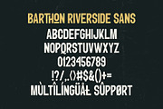Barthon Riverside, a Sans Serif Font by Damarletter (Thumbnail 5 of 8)