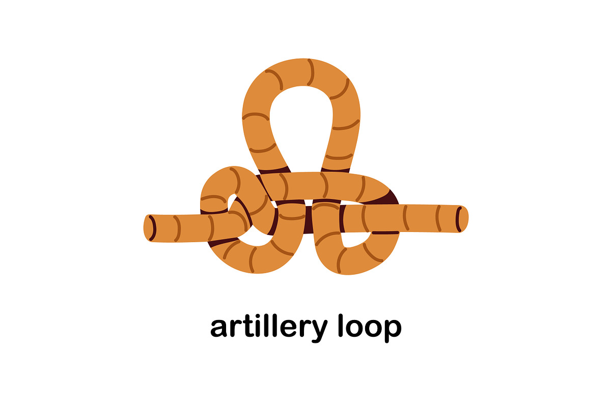 Knots, loops, tied ropes set, an Object Illustration by Good Studio (Photo 17 of 21)