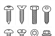 40 Home Repair Icon Set, an Outline Icon by adenpinkstore (Thumbnail 4 of 29)