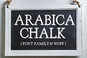 Arabica Chalk Serif Chalk Font, a Serif Font by Storyteller Design (Thumbnail 1 of 11)