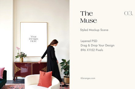The Muse Styled Art  Print Mockup 03